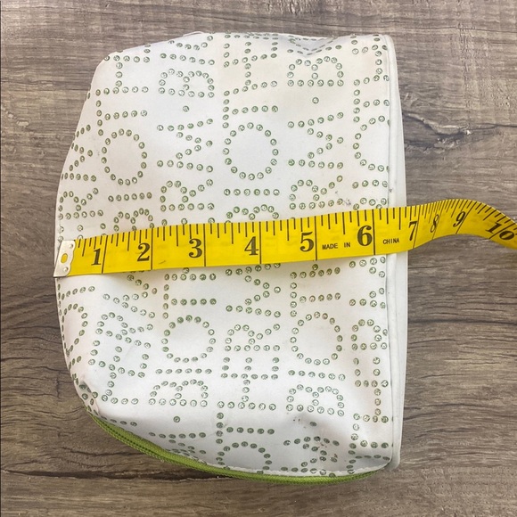 Green Polka Dot Cosmetic Bag - Picture 6 of 8